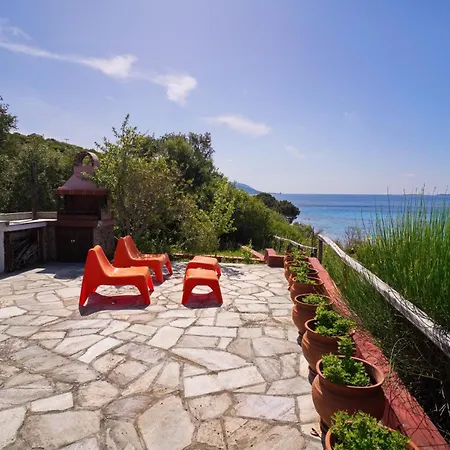 Beachfront With Huge Garden, 3br, Halkidiki Nea Roda